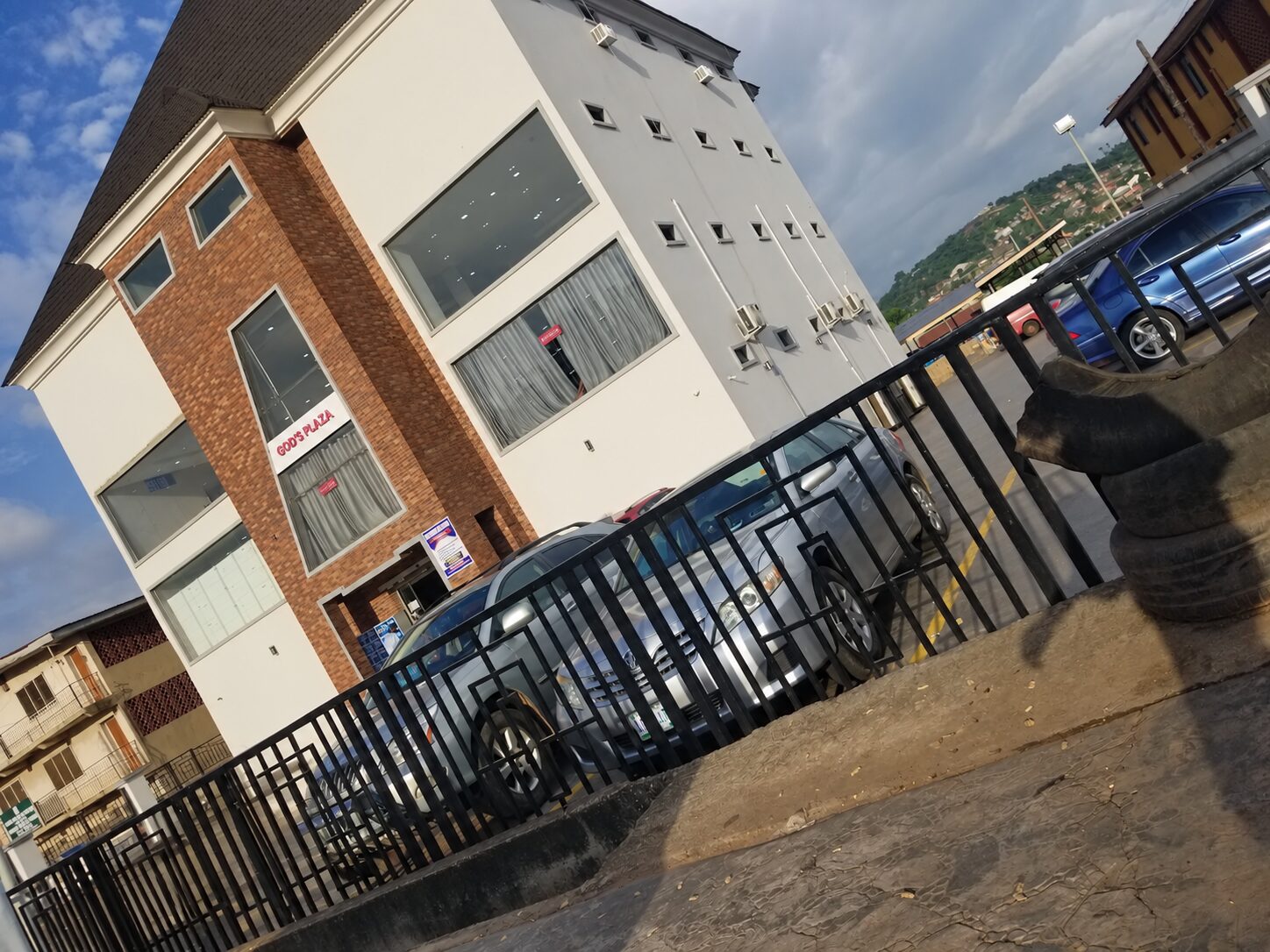 Side view of God's Plaza at the NAO Ado-Ekiti branch